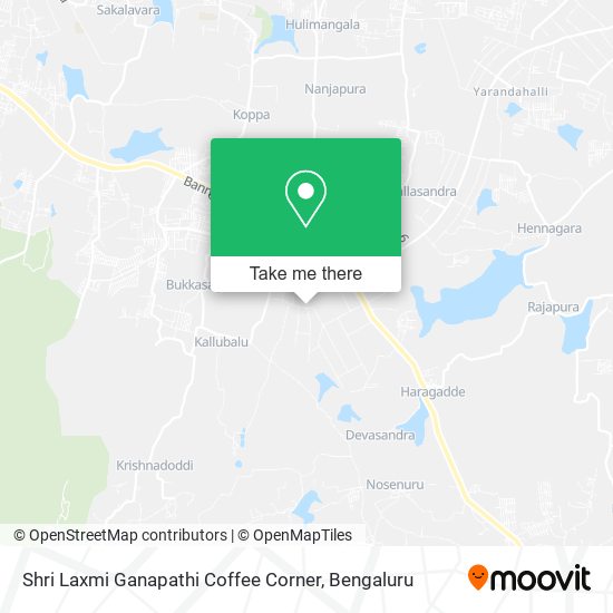 Shri Laxmi Ganapathi Coffee Corner map