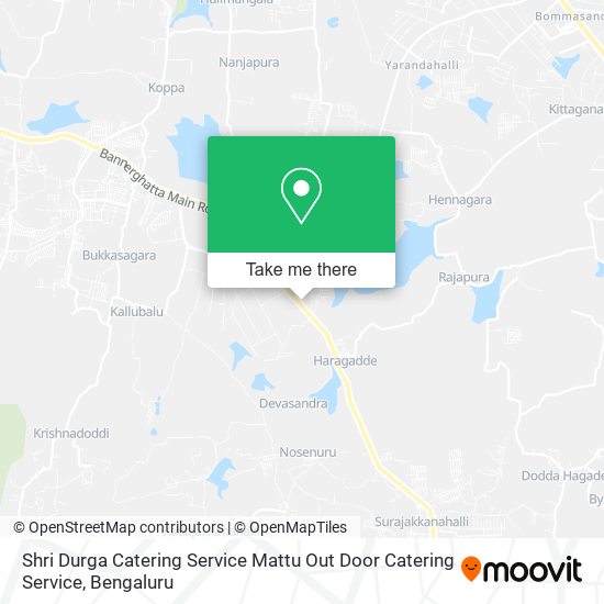Shri Durga Catering Service Mattu Out Door Catering Service map