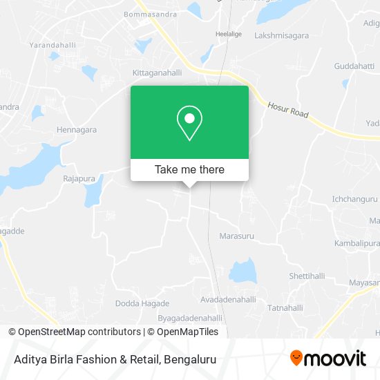 Aditya Birla Fashion & Retail map