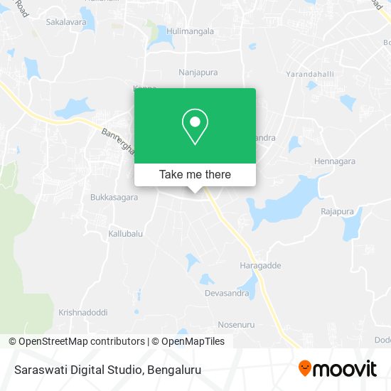 Saraswati Digital Studio map