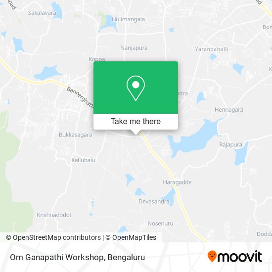 Om Ganapathi Workshop map