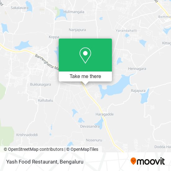 Yash Food Restaurant map