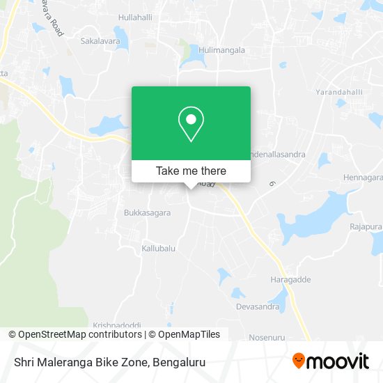 Shri Maleranga Bike Zone map