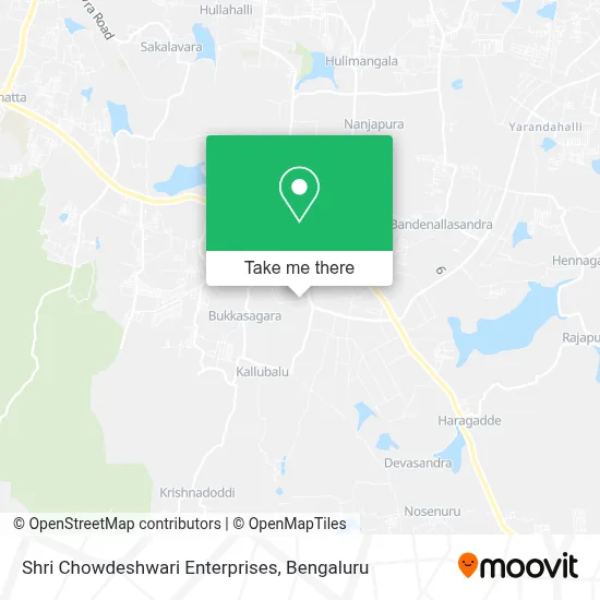 Shri Chowdeshwari Enterprises map