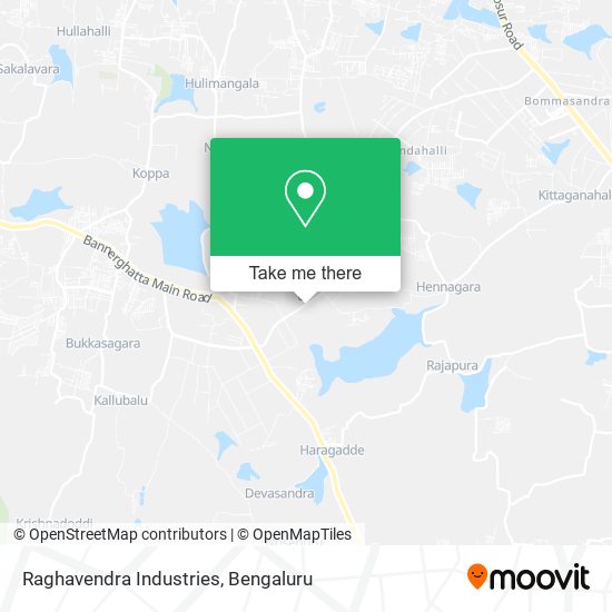 Raghavendra Industries map