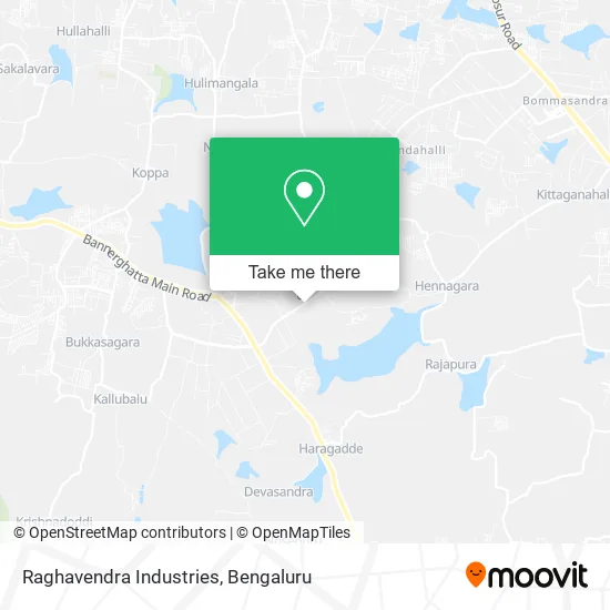 Raghavendra Industries map