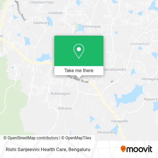 Rishi Sanjeevini Health Care map