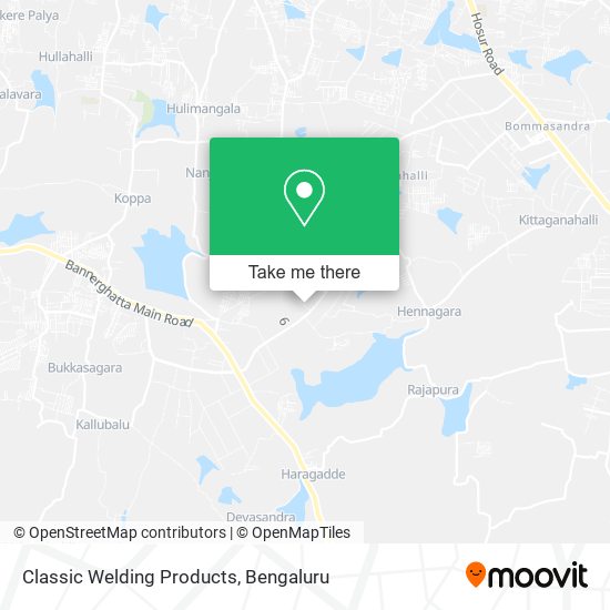 Classic Welding Products map