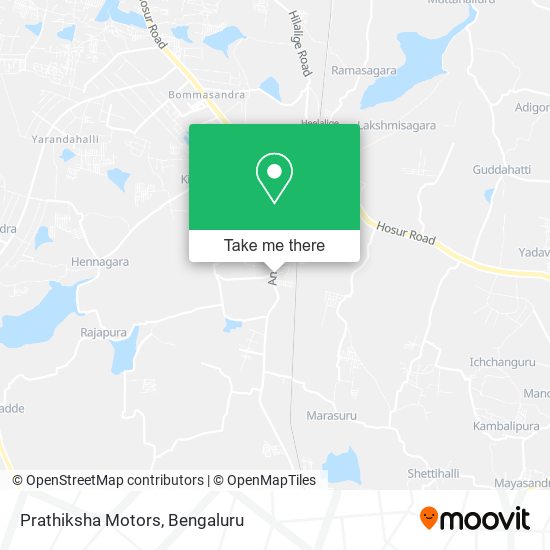 Prathiksha Motors map