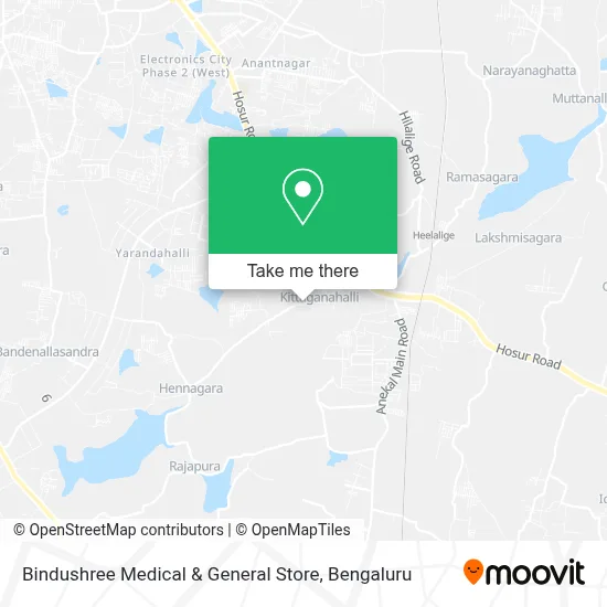 Bindushree Medical & General Store map