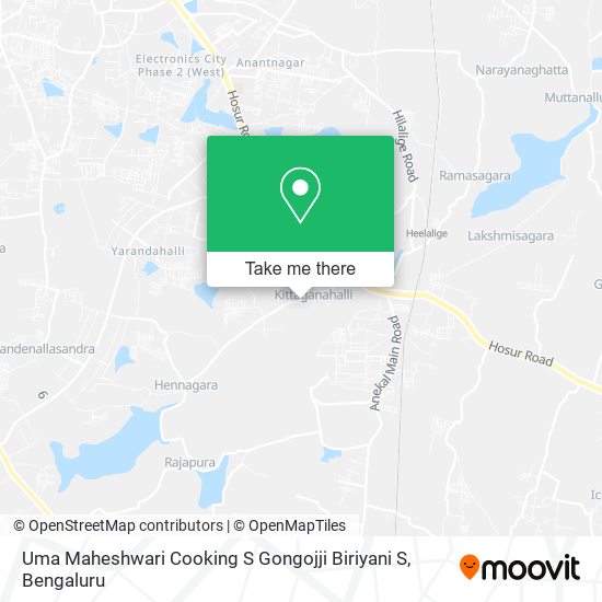 Uma Maheshwari Cooking S Gongojji Biriyani S map