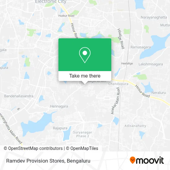 Ramdev Provision Stores map