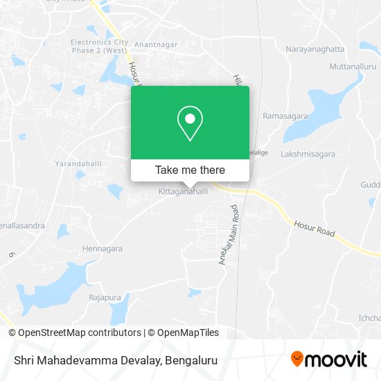 Shri Mahadevamma Devalay map