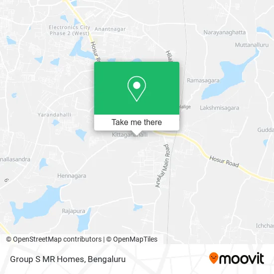 Group S MR Homes map