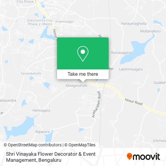 Shri Vinayaka Flower Decorator & Event Management map