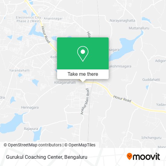 Gurukul Coaching Center map