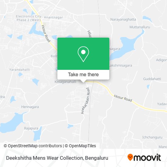 Deekshitha Mens Wear Collection map