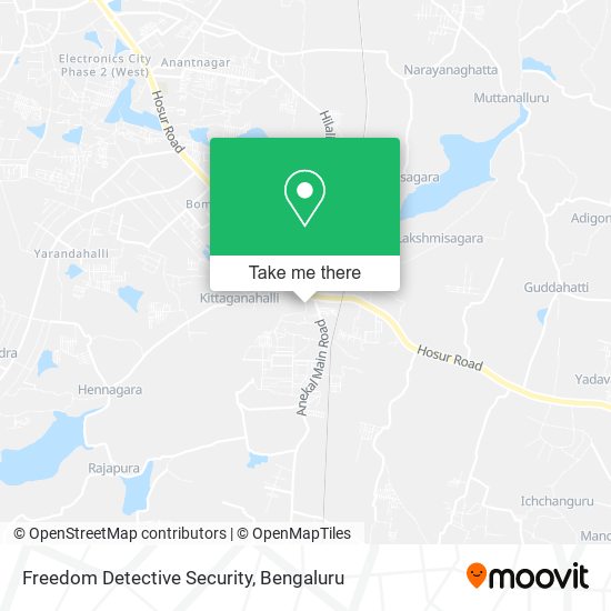 Freedom Detective Security map