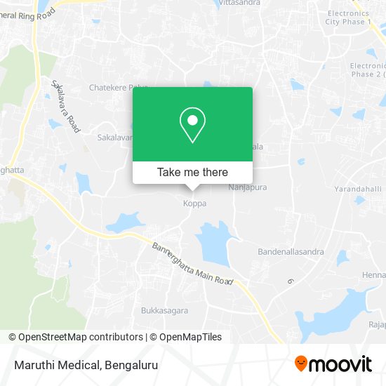 Maruthi Medical map