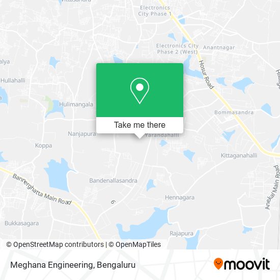Meghana Engineering map