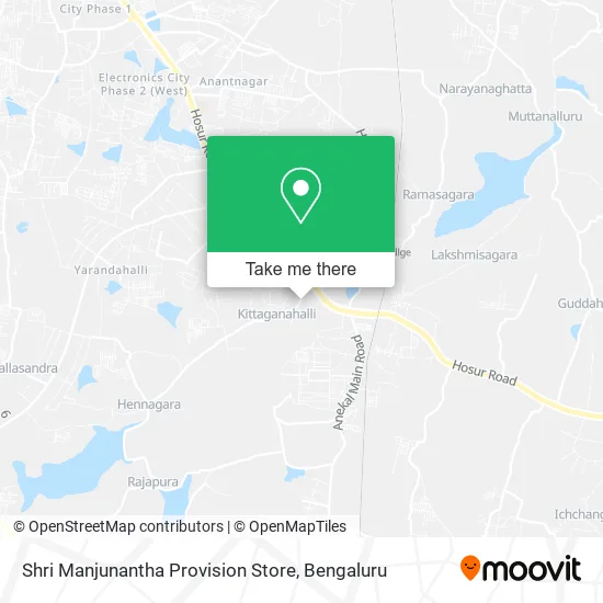 Shri Manjunantha Provision Store map