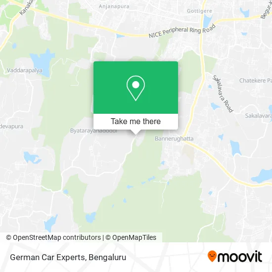 German Car Experts map
