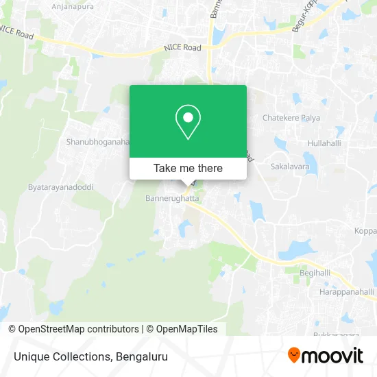 Unique Collections map