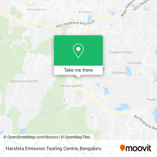 Harshita Emission Testing Centre map