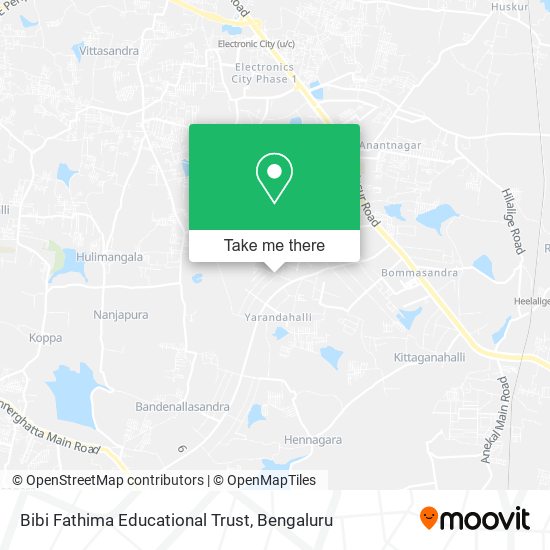 Bibi Fathima Educational Trust map