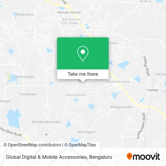 Global Digital & Mobile Accessories map