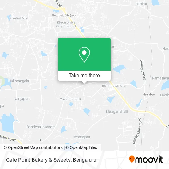 Cafe Point Bakery & Sweets map