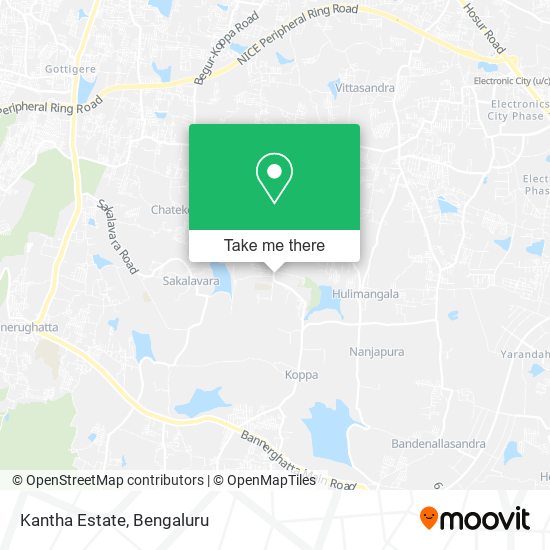 Kantha Estate map