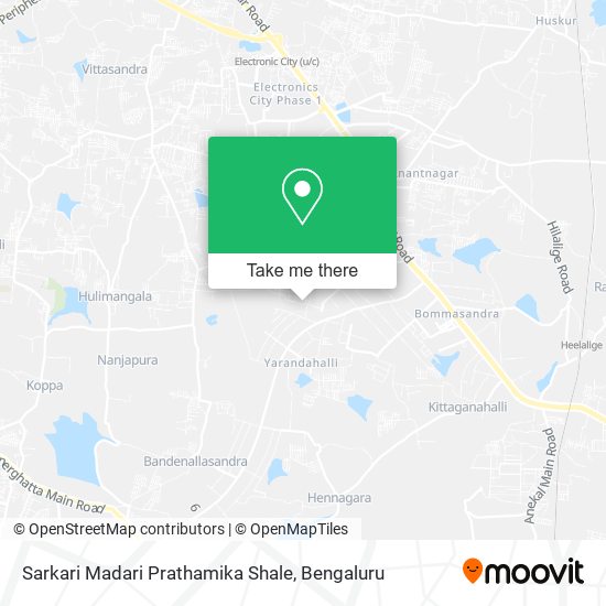 Sarkari Madari Prathamika Shale map