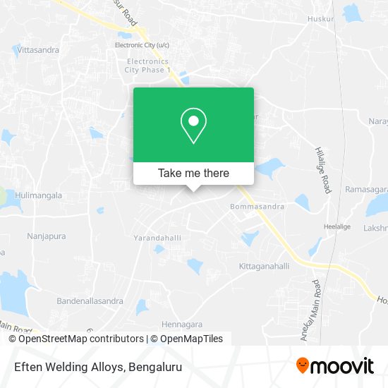 Eften Welding Alloys map