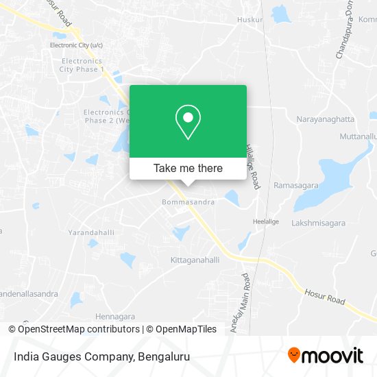 India Gauges Company map