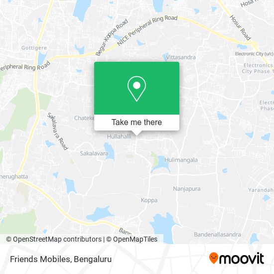 Friends Mobiles map