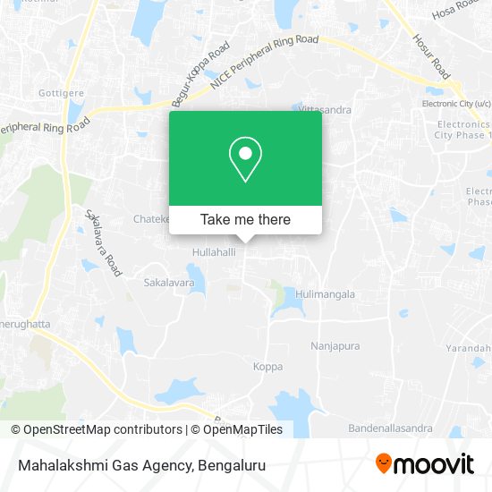 Mahalakshmi Gas Agency map