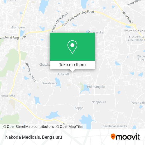 Nakoda Medicals map