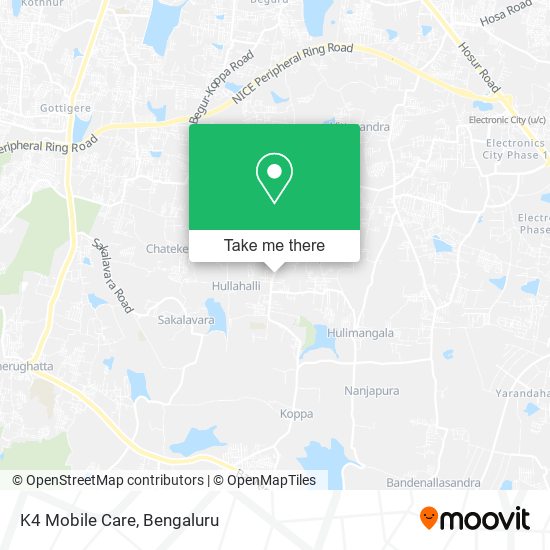 K4 Mobile Care map