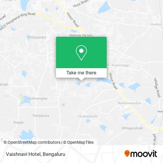 Vaishnavi Hotel map