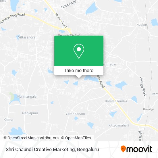 Shri Chaundi Creative Marketing map