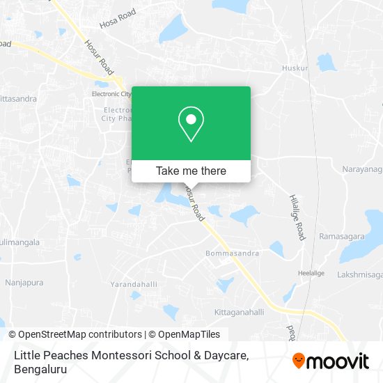 Little Peaches Montessori School & Daycare map