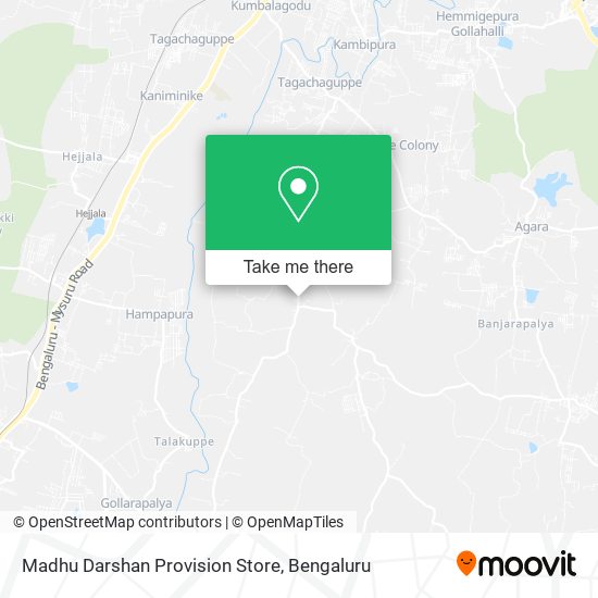 Madhu Darshan Provision Store map
