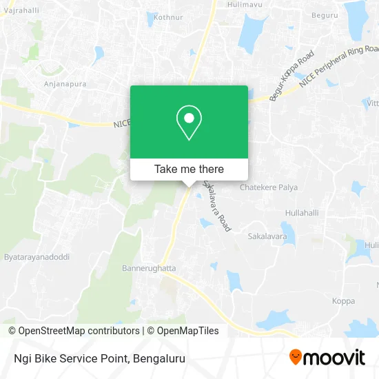 Ngi Bike Service Point map