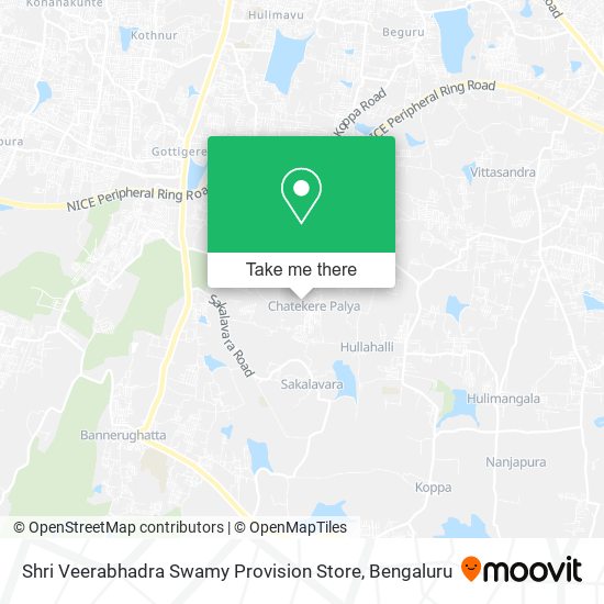 Shri Veerabhadra Swamy Provision Store map