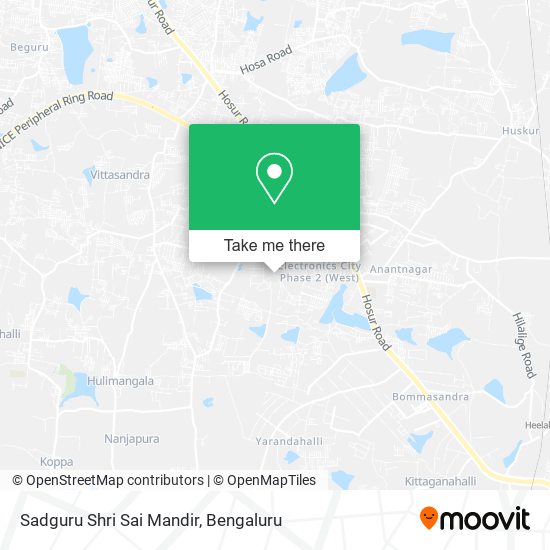 Sadguru Shri Sai Mandir map