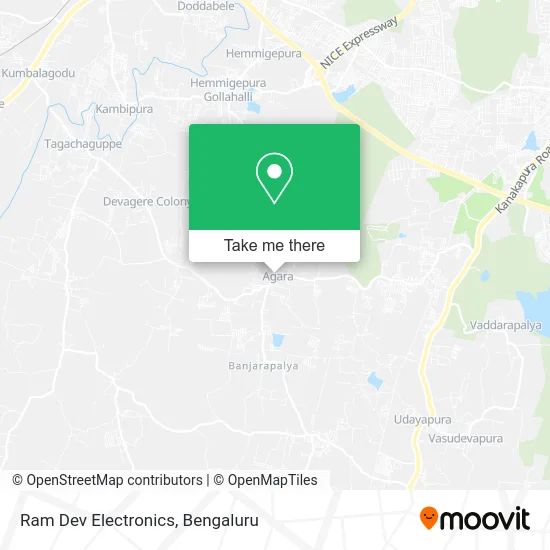 Ram Dev Electronics map