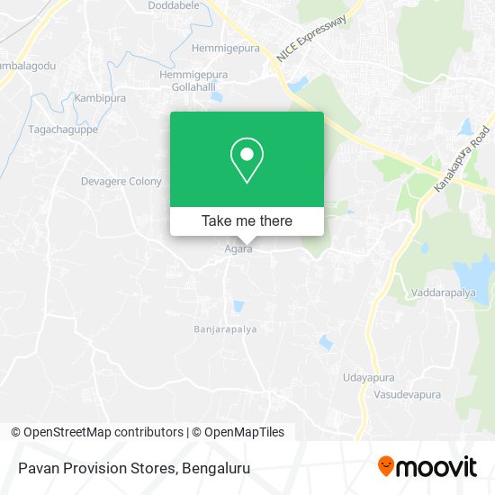 Pavan Provision Stores map