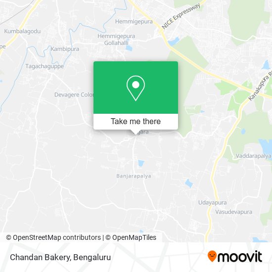 Chandan Bakery map