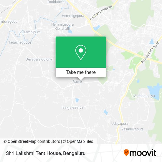 Shri Lakshmi Tent House map